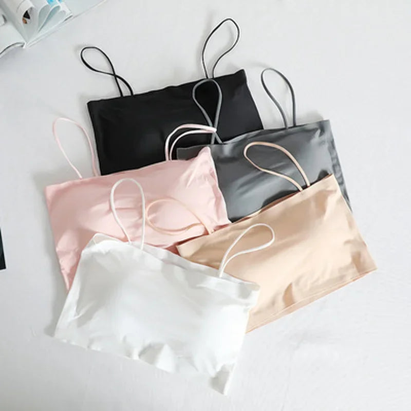 Comfortable Waist Beauty Back Wrap Chest Tube Top Girl No Steel Ring