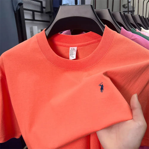 100% cotton men's short sleeve T-shirt fashion brand Paul Pony