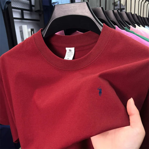 100% cotton men's short sleeve T-shirt fashion brand Paul Pony