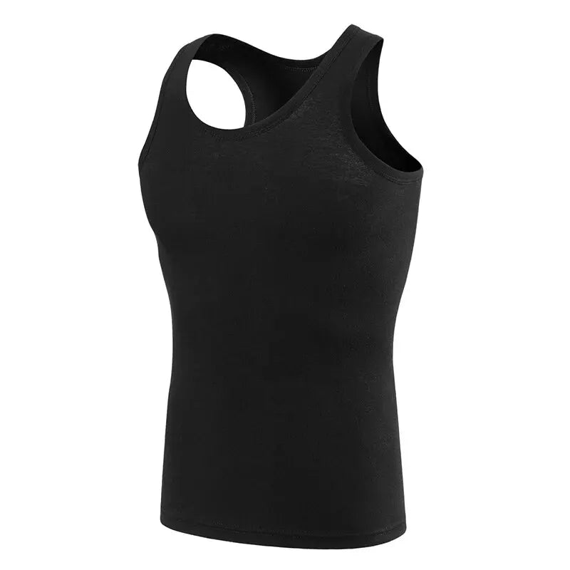 1/3 Pack Four Seasons Men's Cotton Joker Vest Teenagers Simple Fit