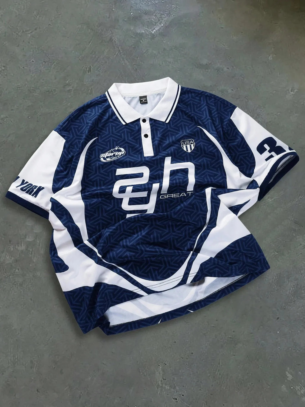 2026 Summer New Style Men's Polo Shirt with Letter Print Breathable