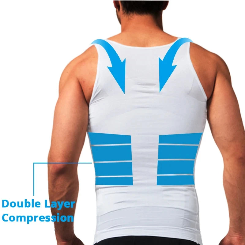 Mens Compression Sleeveless Jersey Fitness Clothes Training Shirts Gym