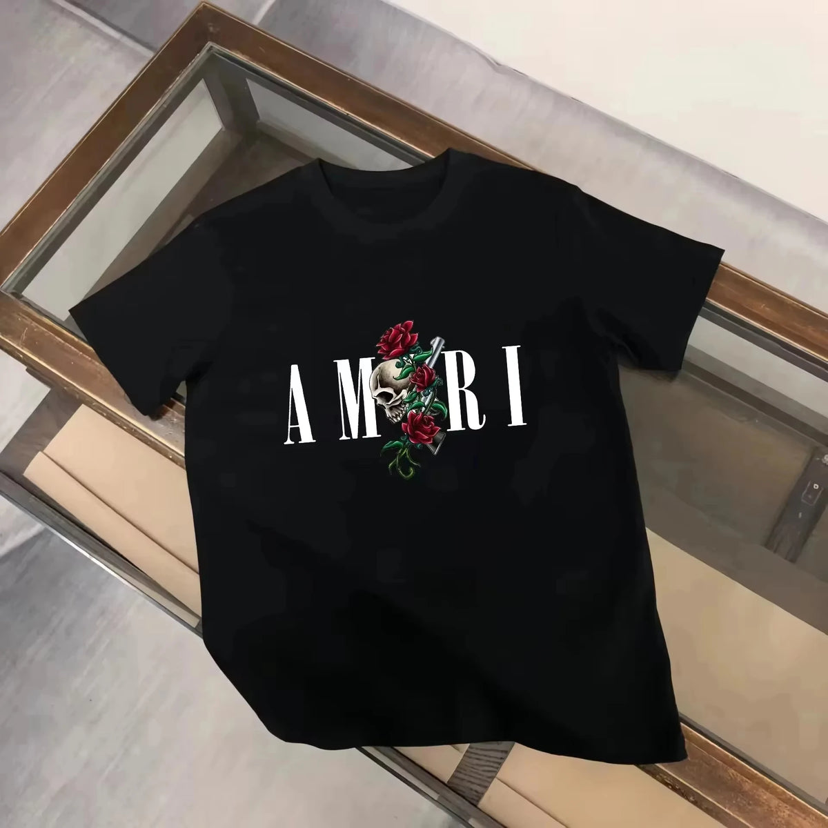 2026 Summer Graphic Print Y2k T-shirt Man Woman Short Sleeved Luxury