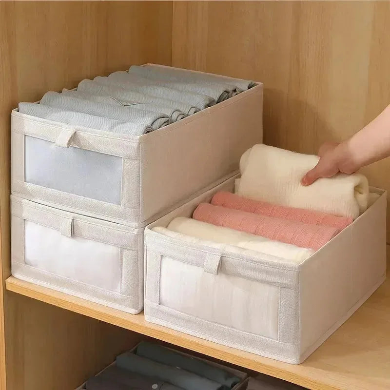 1pcs Visible Wardrobe Storage Organizers Cabinet Drawer Clothes