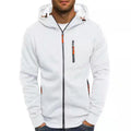 Men's Hoodies Long Sleeve Sweatshirt Zipper Design Hooded Sweatshirt