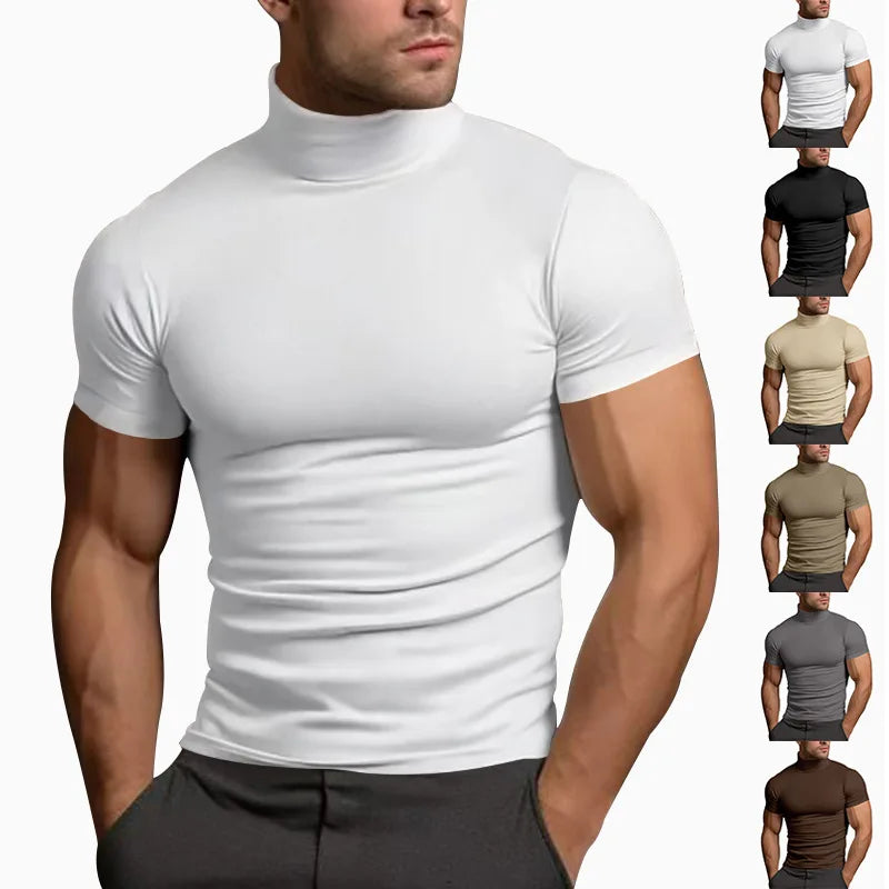 Cross-border Amazon 2024 Summer Solid Color Short-sleeved Fashion