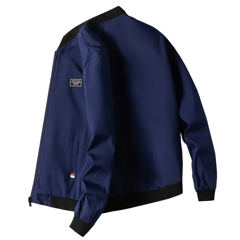 Men's Lightweight Spring Fall Windbreaker Jacket Coat Men's Windproof