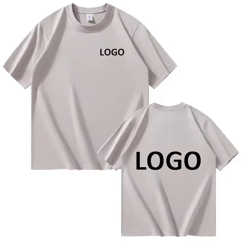 Customized Printed Men Women T-shirts Summer Loose Casual Clothing