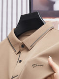 Men's New Polo Shirt Seamless Premium Luxury Cool Fabric Business
