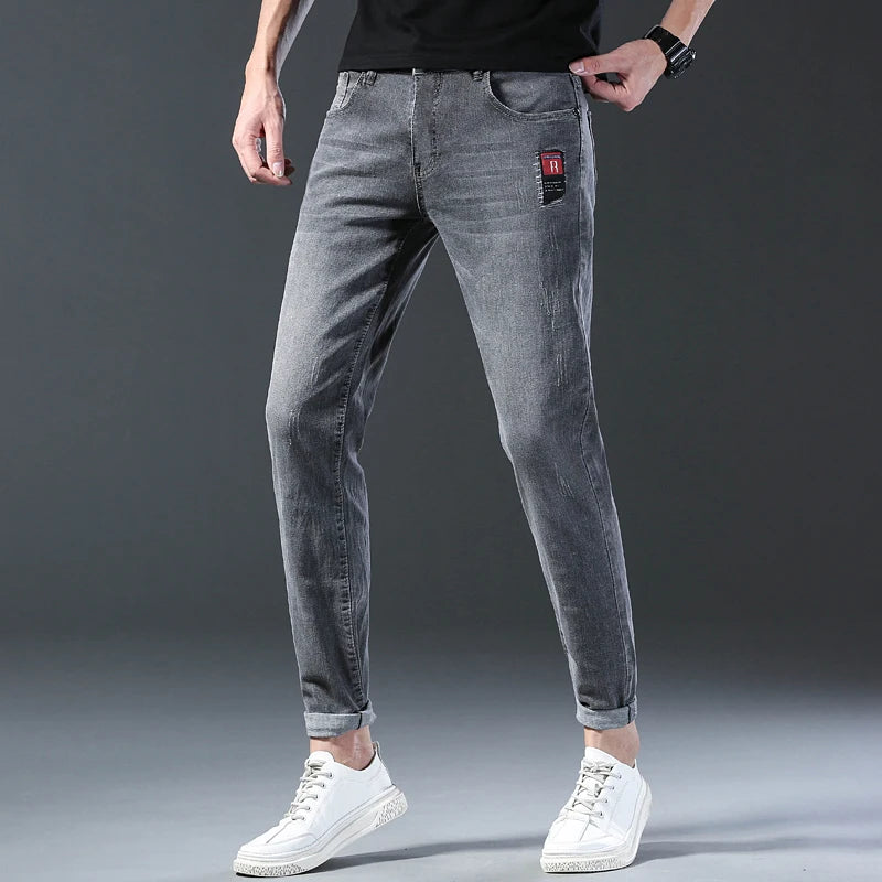 2024 Men's Fashion and Casual New Four Seasons Lightweight Long Pants