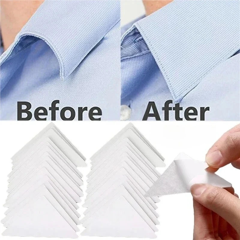 Shirt Polo Shirt Collar Paste Collar Shape Paste Triangle Collar Brace