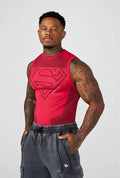 sum mer new Men's 2026 new Print Fitness Athletic Sleeveless Vest