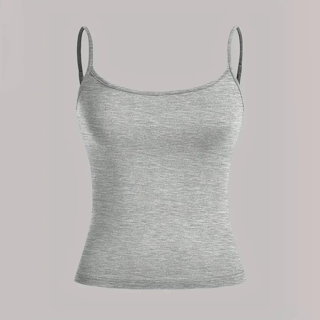 Women Tank Top Strap Slim Top for Summer Fashion Versatile Casual