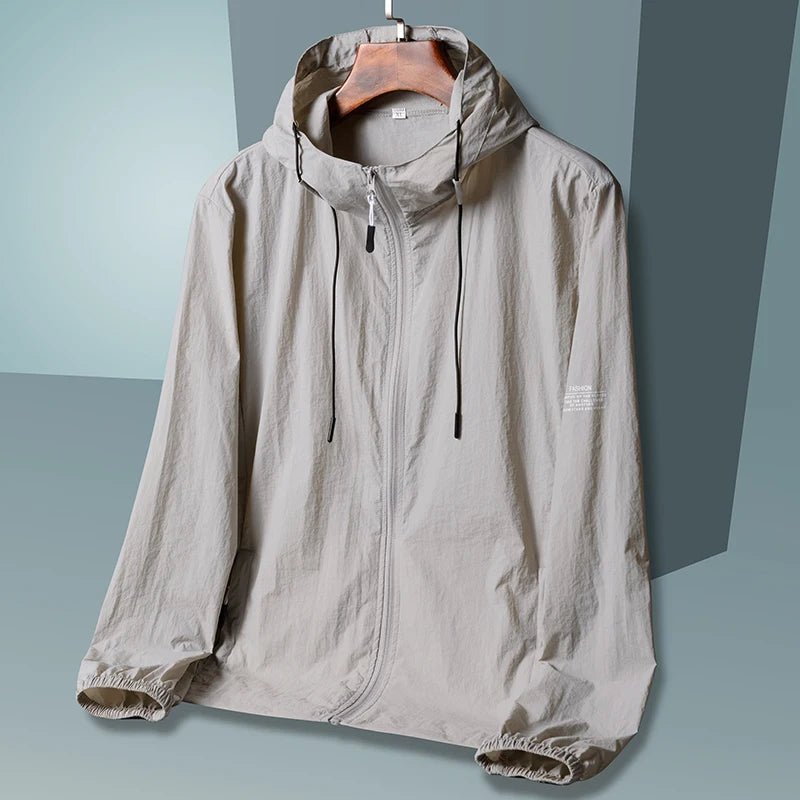 2023 Summer Hooded Jacket Men Women Sun Protection Clothing Fishing