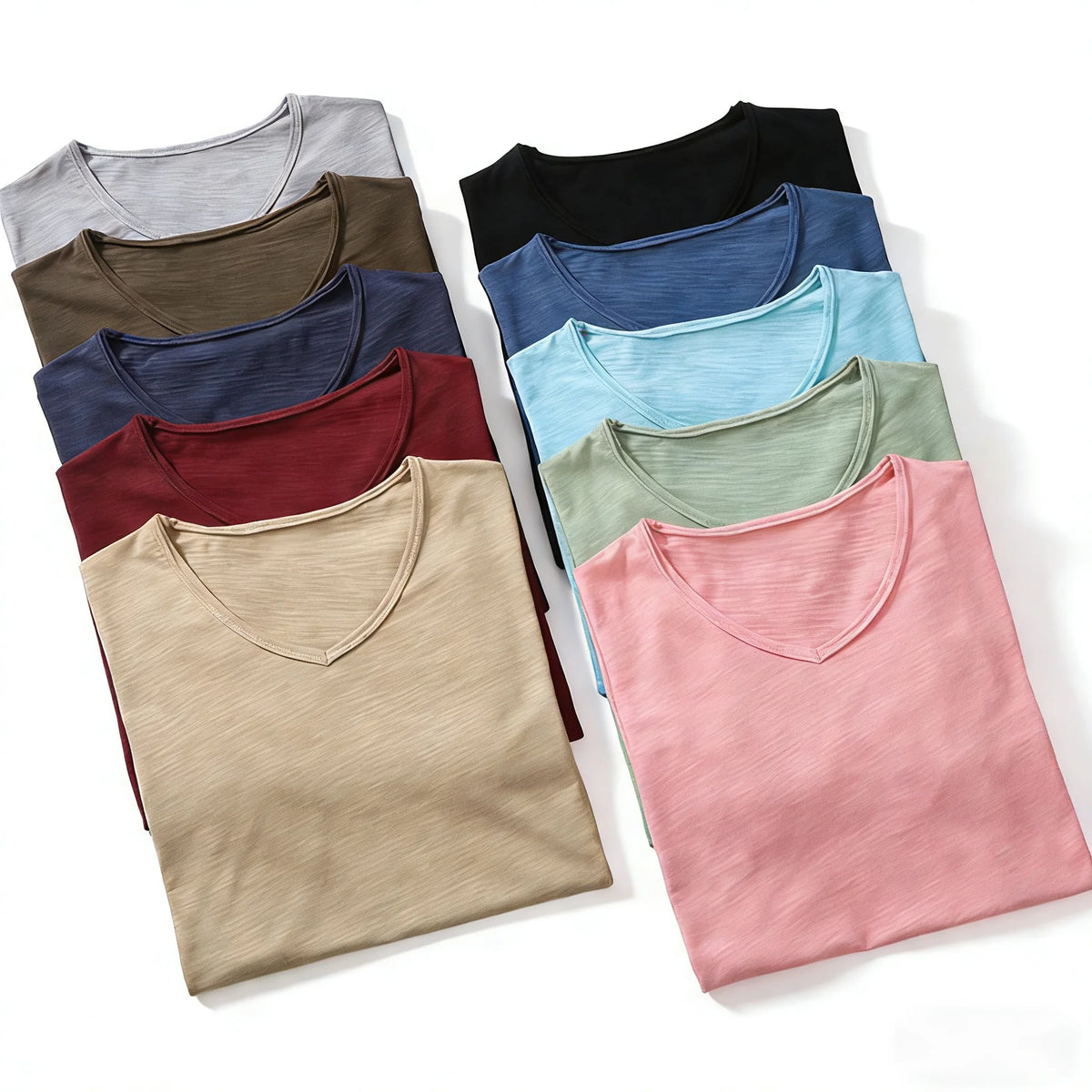 100% Cotton Men T-shirt Summer Short Sleeve Tops Tee Black White Male