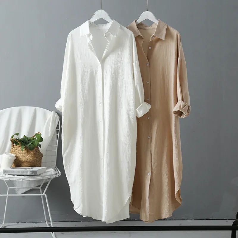 2024 Spring Casual Women's Blouses Korean Clothing Autumn Vintage