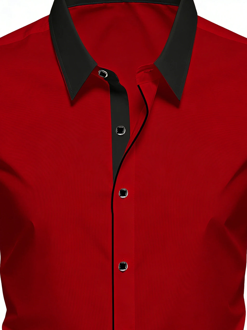 FGKKS Men Tuxedo Shirt Brand New Western Luxury Long Sleeve Smart