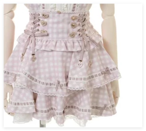 Japanese Sweet Heavy Industry Splicing Sleeve Strap Lace Bow Lace