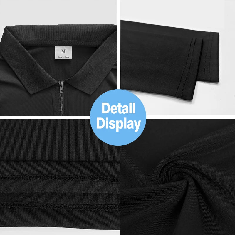 Compression Shirt Men Running Long Sleeve T-shirt Gym Clothes Autumn