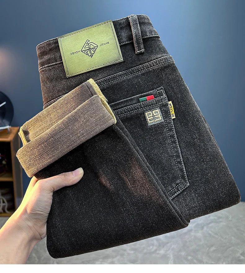 American Style Vintage Loose Casual Men's Jeans Straight Leg New Style