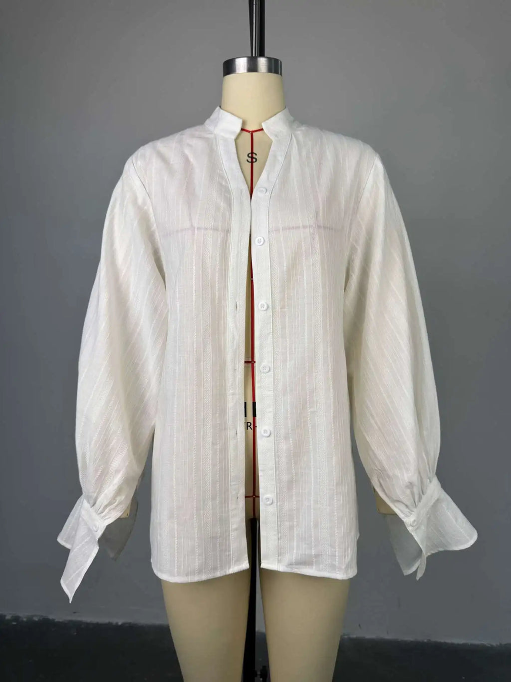 Fashion White Shirts Women Long Sleeve Oversize Blouse 2025 New Spring