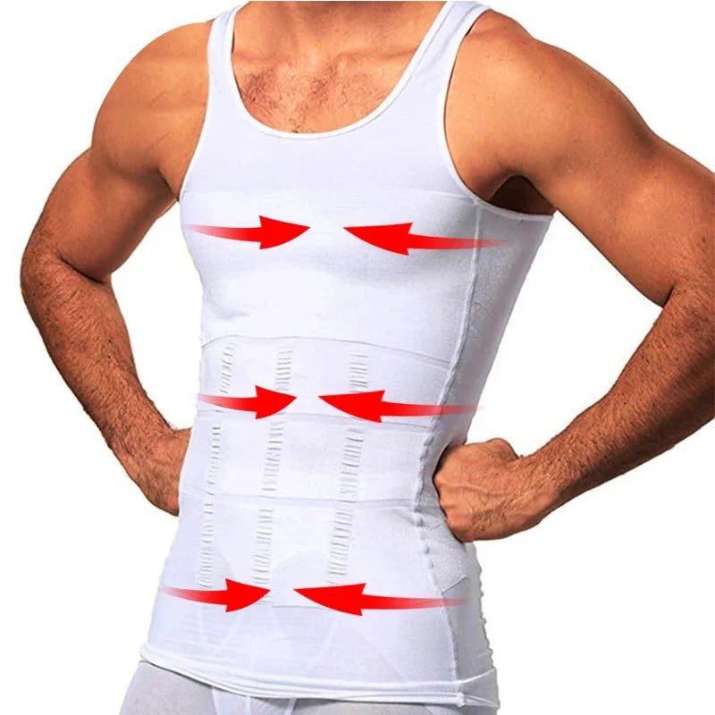 Mens Compression Sleeveless Jersey Fitness Clothes Training Shirts Gym
