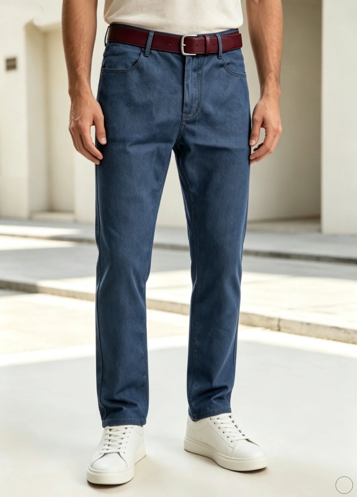 025 New Streetwear Loose Jeans Men Korean Style Fashion Loose Straight