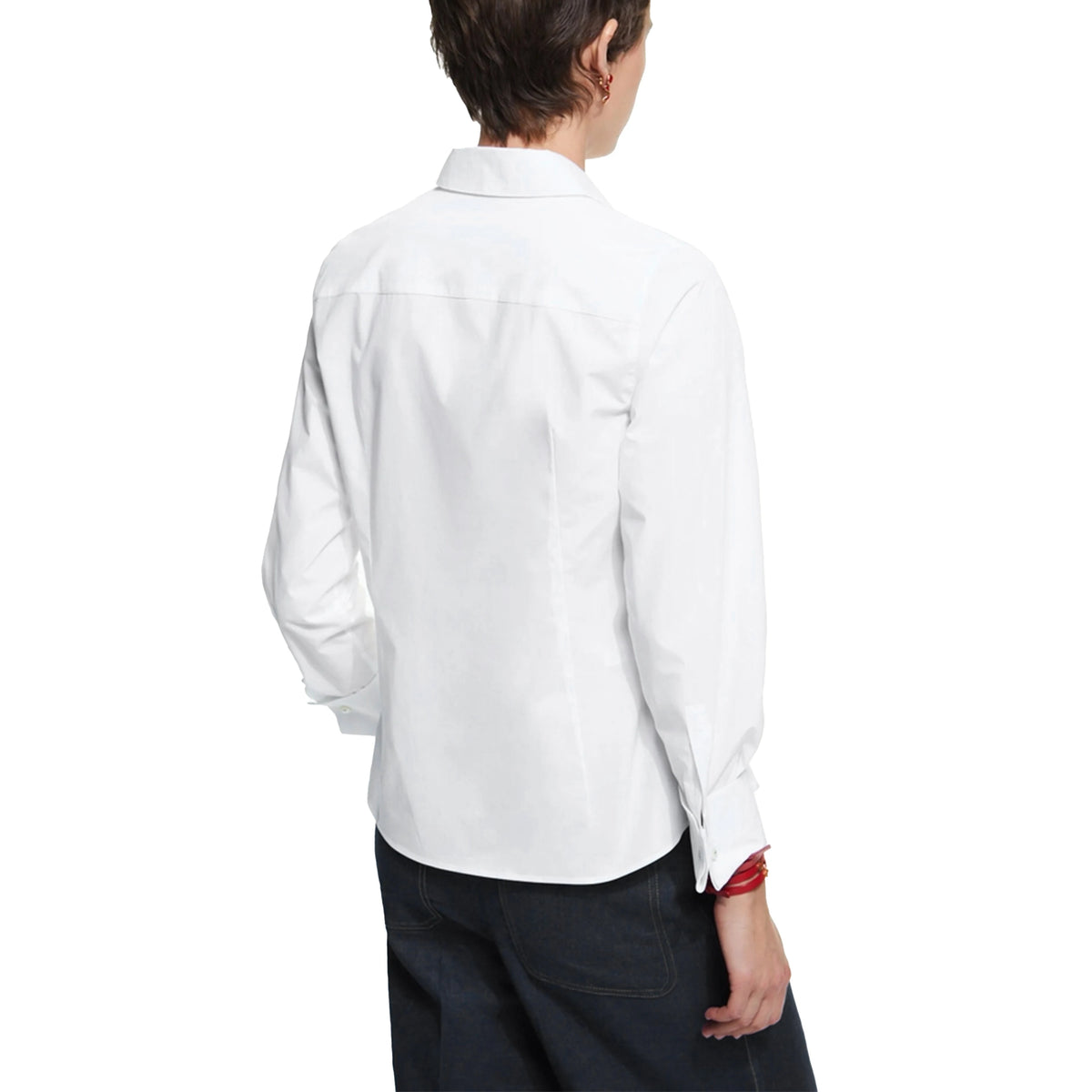 CHCH 2024 Summer New Women Shirts Solid Color Slim Shirt Waist Design