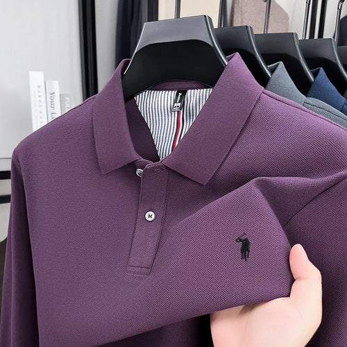 100% pure cotton autumn and winter men's fashion sports brand