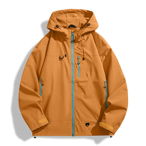 JNLN Unisex Waterproof Windbreaker Outdoor Sport Windproof