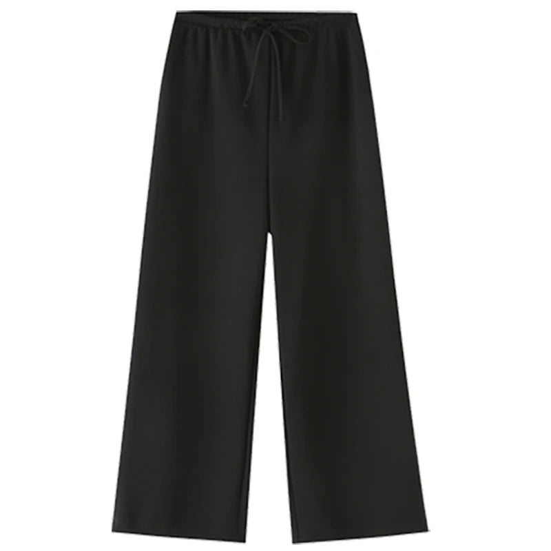 HXAO Ruffled Pant Sets Women's Two Pieces Set Strapless Crop Backless