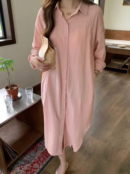 2024 Spring Casual Women's Blouses Korean Clothing Autumn Vintage