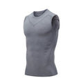 Men's Slimming Vest Ionic Compression Shirt Ice-Silk Cooling Body