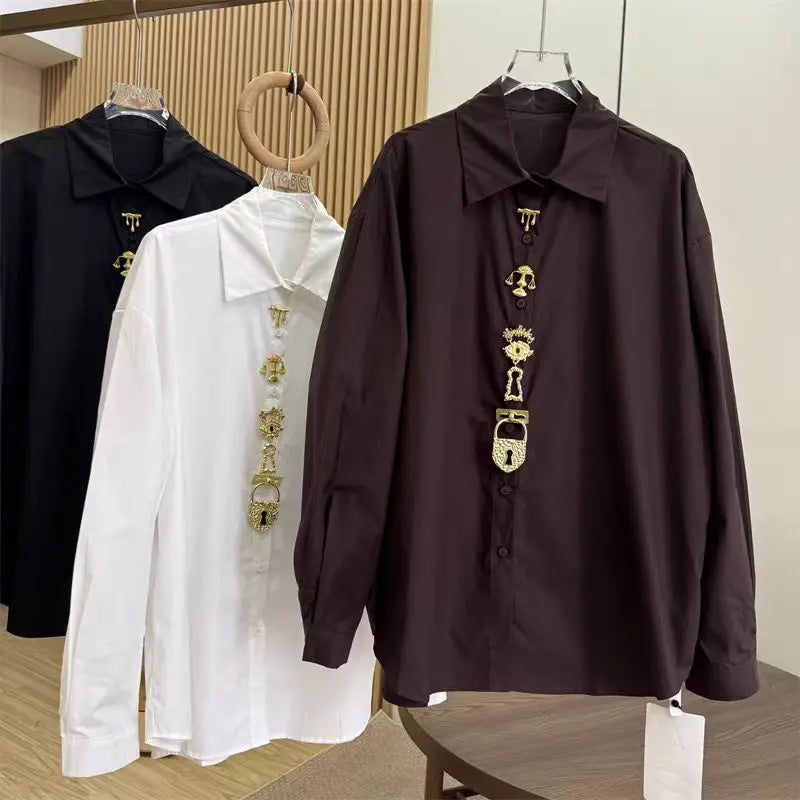 High-end Unique Design Spring Autumn Summer 2026 Cotton Long Sleeve