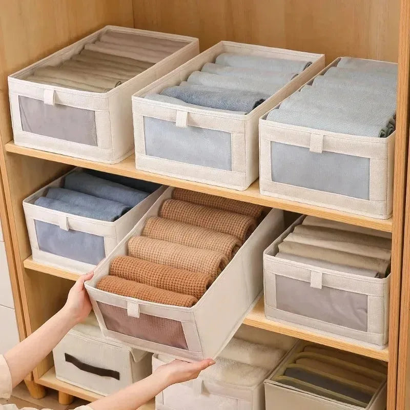 1pcs Visible Wardrobe Storage Organizers Cabinet Drawer Clothes