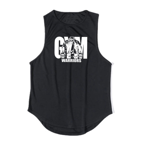 Gym Bodybuilding Sports Sleeveless T-Shirts Mens Fitness Workout