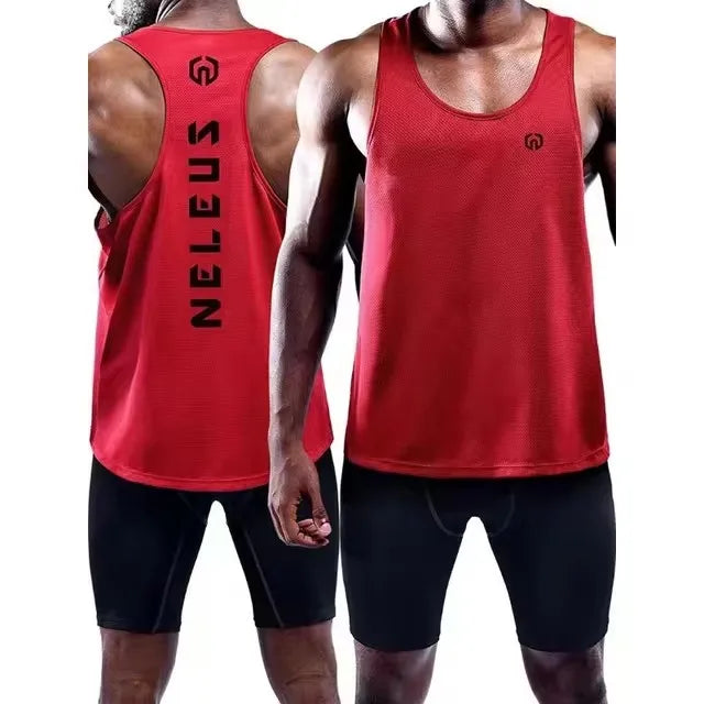 1PC Adult Men Women Running Outdoor Shirts Tight Gym Tank Top Fitness