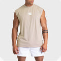 2025 Summer new Gym Vest Men broad shoulder Sleeveless Sports Tank Top