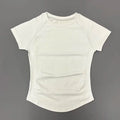 Histello Women Short Sleeve Sports T-Shirt Round Neck Breathable
