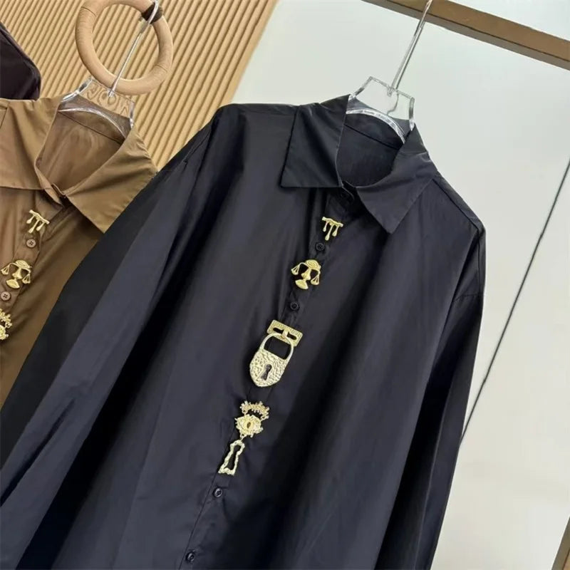 High-end Unique Design Spring Autumn Summer 2026 Cotton Long Sleeve