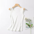 NEW 100% Natural Mulberry Silk Strap Top Women High Quality  Solid