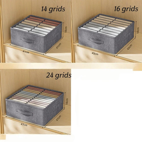 1pc Wardrobe Clothes Storage Organizer Pants Sweater T-Shirt Storage
