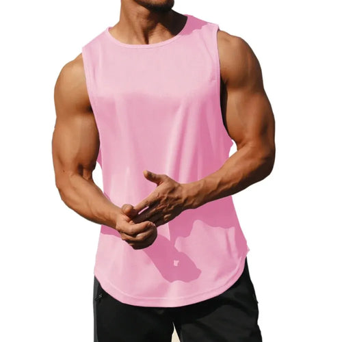 Summer Marathon Quick Dry Sports Tank Top Men's Sleeveless Tank Top