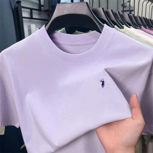 100% cotton men's short sleeve T-shirt fashion brand Paul Pony