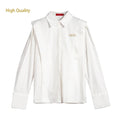 New Women's Shirt 2025 Commuter Versatile Business Long Sleeved Female