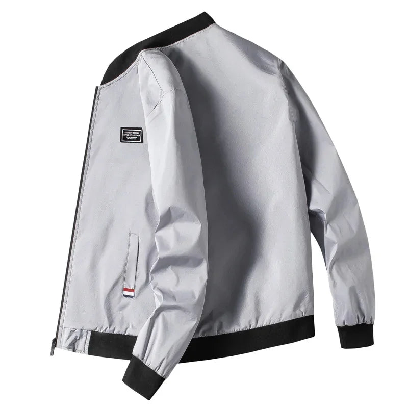 Men's Lightweight Spring Fall Windbreaker Jacket Coat Men's Windproof