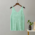 15 Colors Sequined Patchwork Women Sleeveless Bright Tank Tops Sexy