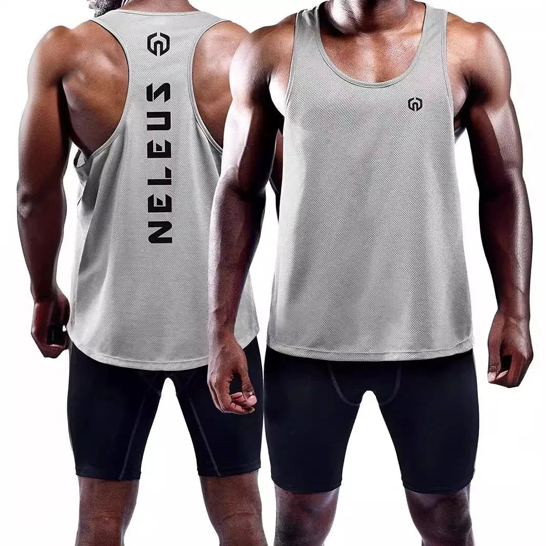 1PC Adult Men Women Running Outdoor Shirts Tight Gym Tank Top Fitness