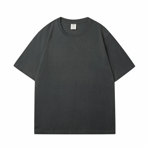 WAVLATII New Women Solid Cotton T shirts Female Dark Green Oversized