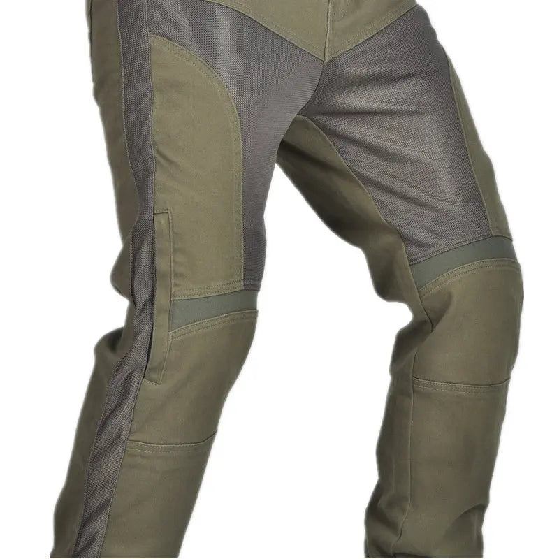 Summer Riding Motorcycle Pants Riding Jeans Breathable Stretchy Slim